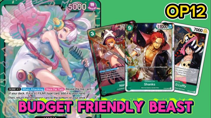 Not Only Is Green Uta Cheap, She’s Also Pretty Strong! | ONE PIECE TCG DECK LIST AND GAMEPLAY
