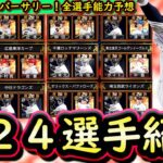 【プロスピA】今年は大波乱！？アニバーサリープレイヤー全２４選手確定！登場選手能力予想【プロ野球スピリッツA】