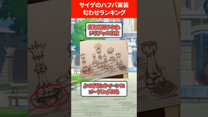 サイゲのハフバ実装の匂わせランキング #ウマ娘プリティーダービー