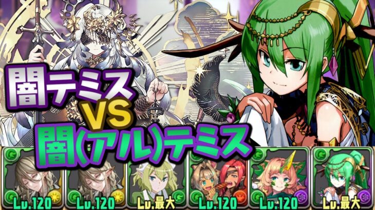 闇テミス降臨だと？こっちも闇テミスで挑ませてもらいます【パズドラ】