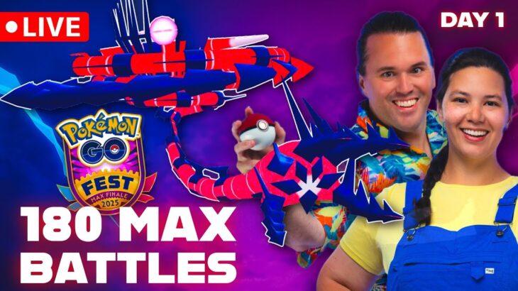 🔴MAXING OUT ETERNATUS (180 Max Battles!) | Pokémon GO Event Debut!