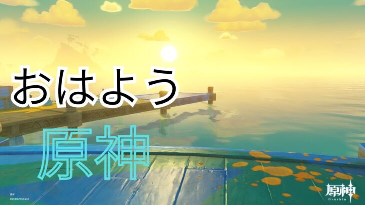 【原神】おはよう原神【Genshin Impact】