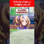 ママになってほしいウマ娘ランキング #ウマ娘プリティーダービー