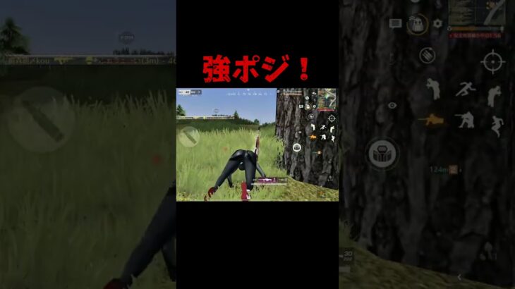 【荒野行動】このポジ楽しい！#荒野行動#荒野再会祭 #荒野行動純金配布