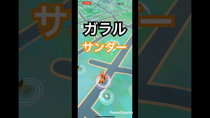 サンダー✊‼️#ポケモンgo #pokemon #gaming #shortvideo #かさじぞう #ポケモン