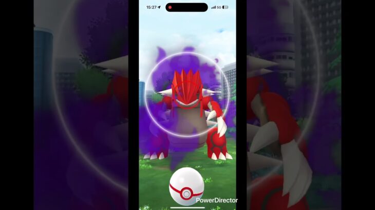 ポケモンGOシャドウグラードンレイド！リト100！？？#ポケモンgo #ポケモンgoレイド #shorts