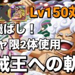 【トレクル】Lv150対応！ガシャ限2体使用！海賊王への軌跡