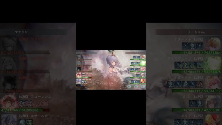 【今日のバトリ】バトリ100位以内　ナターシャちゃん軸　防衛戦【メメントモリ】