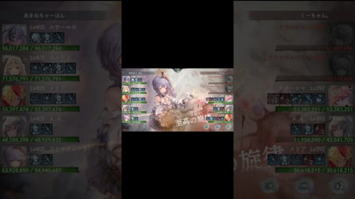 【今日のバトリ】バトリ100位以内　ナターシャちゃん軸　防衛戦【メメントモリ】