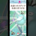 （ポケモンGO）遂に色違いの浮き輪コダックを捕まえた！#ポケモンgo #pokemongo #shorts
