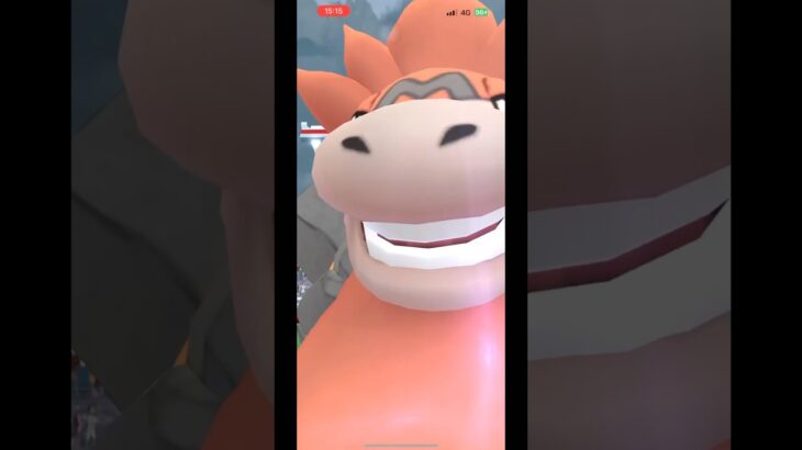 【ポケモンGO】メガバクーダ実装！！！ソロ討伐してきた🔥#ポケモンgo #shorts #メガバクーダ