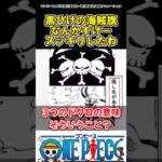 【ワンピース】黒ひげの海賊旗そういうことだったのか#ワンピース