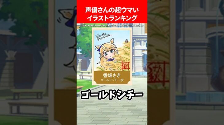 声優さんの超ウマいイラストランキング #ウマ娘プリティーダービー
