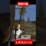 スマホ版荒野行動の１キルシーン【荒野行動】