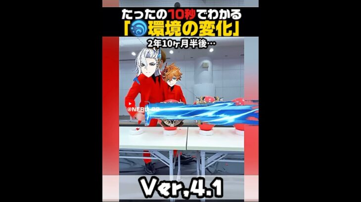 【原神】10秒でわかる水元素アタッカーの環境の変化【#ゲーム実況 #原神 #genshinimpact #shorts 】