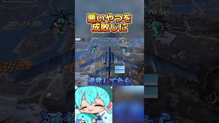 悪いやつを成敗してみた！【荒野行動】