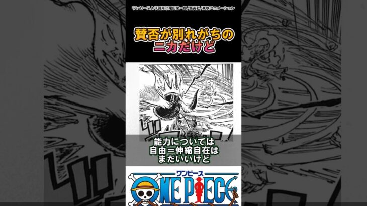 【ワンピース】ニカってどう思う？#ワンピース