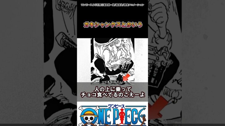 【ワンピース】ガキシャンクスとかいうキャラ#ワンピース
