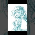 【#イラストメイキング】水彩風マーリン【メメントモリ】│ #メメントモリ #illustration #水彩 #watercolor