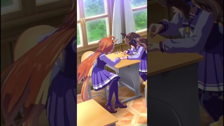 ［#ウマ娘 ］オルフェーヴル＆トーセンジョーダン#ウマ娘プリティーダービー #ウマ娘 #かわいい #可愛い #umamusume #オルフェーヴル #トーセンジョーダン #ギャル #ウマさんぽ