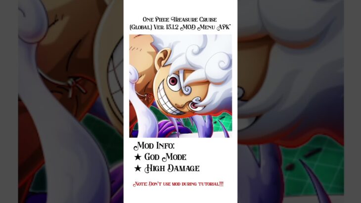 One Piece Treasure Cruise (Global) Ver. 15.1.2 MOD Menu APK