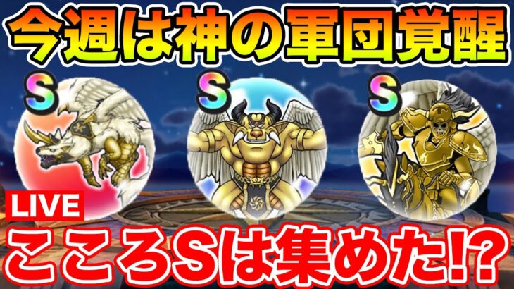 【ドラクエウォーク】今週の目玉は神の軍団3覚醒!! Sのこころ準備はOK!?【DQW】