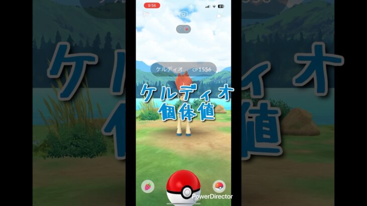 【 ポケモンGO 】ケルディオ個体値#ポケモンgo #ケルディオ