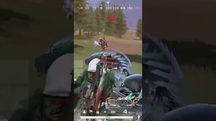 通常デュオ🚗 #荒野行動 #荒野行動Switch