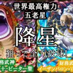 【トレクル】ついに五老星降星！スゴフェスガチャに挑戦！【ONEPEACE】