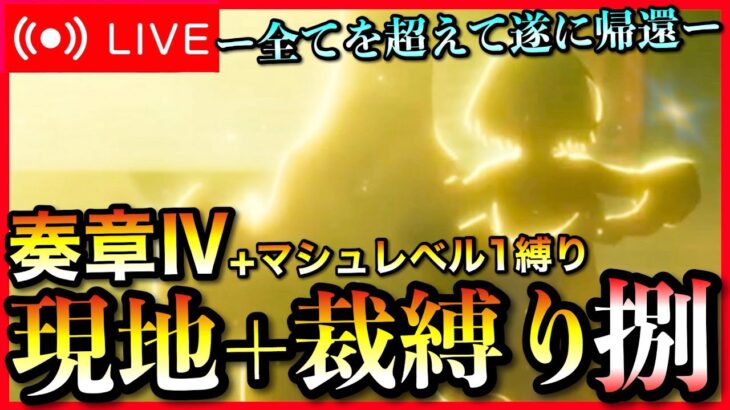 【FGO】奏章Ⅳトリニティ・メタトロニオス縛り攻略！ ストーリー配信 Part8【初見歓迎】