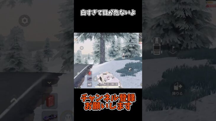 白すぎて目が危ないよこれ【荒野行動】