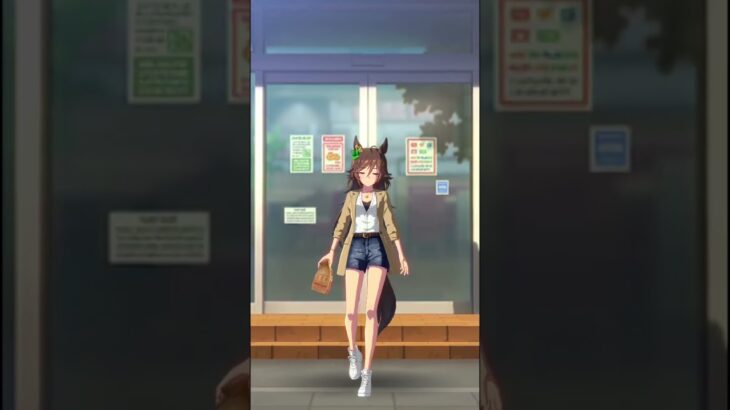 ［#ウマ娘 ］ミスターシービー#ウマ娘 #ウマ娘プリティーダービー #かわいい #可愛い #ミスターシービー #天海由梨奈 #umamusume #anime#ウマさんぽ