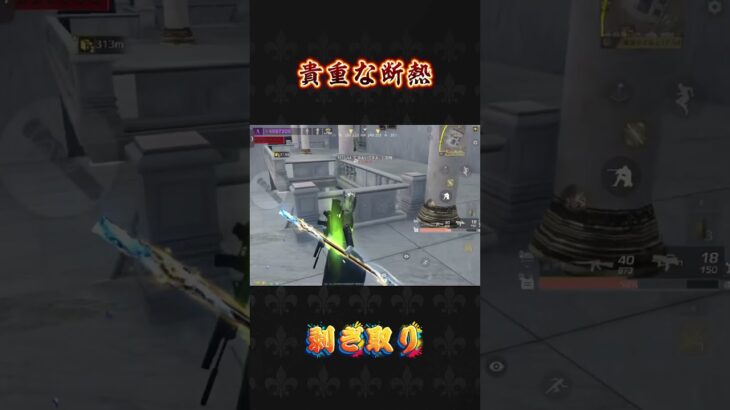 断熱剥ぎ取り#荒野行動 #knivesout #ペニンシュラ大脱走