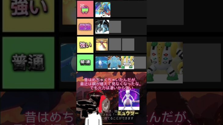 ポケモンGO伝説・幻の最強キャラ格付けランキング!!
