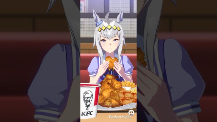 ウマ娘 プリティーダービー オグリキャップとKFCさんぽ（ウマ娘 プリティーダービー✖️ケンタッキー）