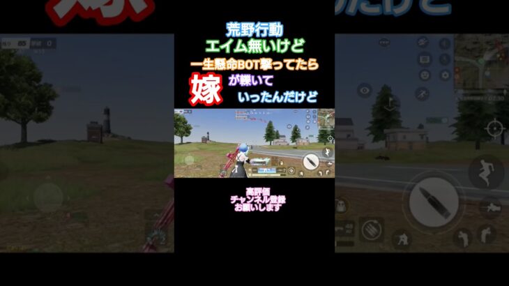 #荒野行動 #できるだけ毎日投稿 #高評価とチャンネル登録よろしくお願いします ※エイム無くともイける