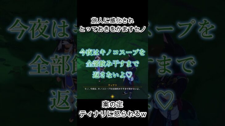 久しぶりに会ったセノ、相変わらずだった…  【原神】