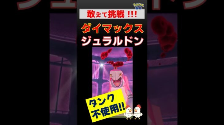 予告編【激闘！タンクなし挑戦、ダイマックス ジュラルドン】 #ポケモンgo #ポケモン #ダイマックス #ジュラルドン #カイリキー #ドリュウズ #ザマゼンタ