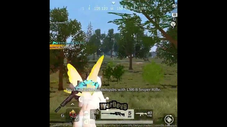 #荒野行動 最強操作！Best of #knivesout Out Game – 神プレイ連発！#pubg #pubgmobile #battleroyalegame 454
