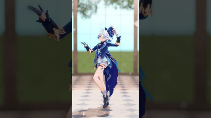 【 原神MMD 】フリーナ　【ねっちゅーシンドローム】 #ねっちゅーシンドローム  #mmd #フリーナ