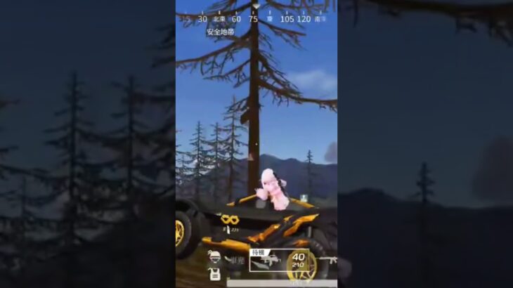 【荒野行動】戦闘態勢に入った精鋭達を送迎しながらBGMを付けてみた。ワイルドシリーズ。