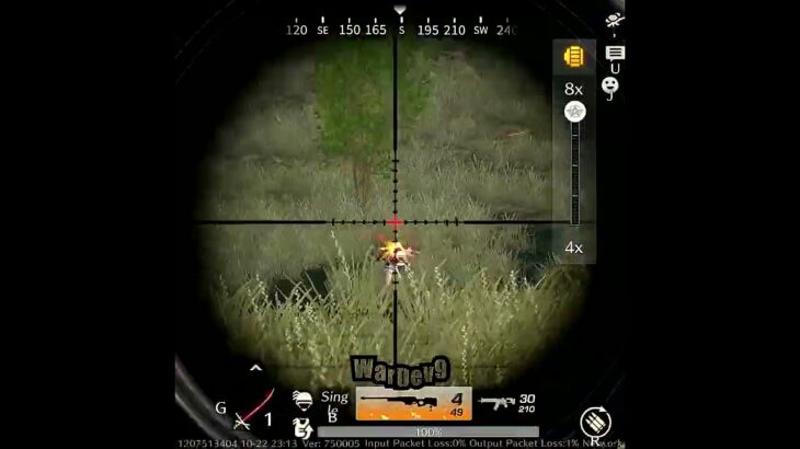 #荒野行動 最強操作！Best of #knivesout Out Game – 神プレイ連発！#pubg #pubgmobile #battleroyalegame 447