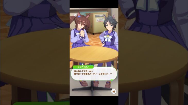 【ウマ娘】フリートーク ヒシアケボノ×フジキセキ #ウマ娘  #ウマ娘プリティーダービー #umamusume  #ヒシアケボノ #フジキセキ