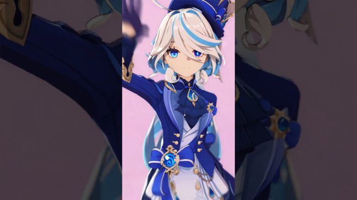 【 原神MMD 】フリーナ【いますぐ輪廻】#いますぐ輪廻  #mmd