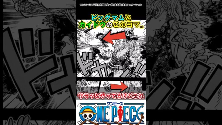 【ワンピース】このシーンで2人のヤバさがわかる#ワンピース