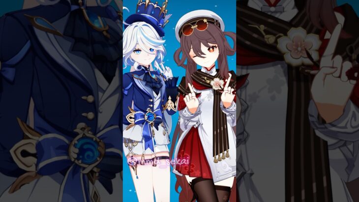 [MMD原神] Genshin Impact-Brooklynbloodpop-Hu Tao & Furina #hutao #furina #furinagenshinimpact #胡桃 #芙宁娜