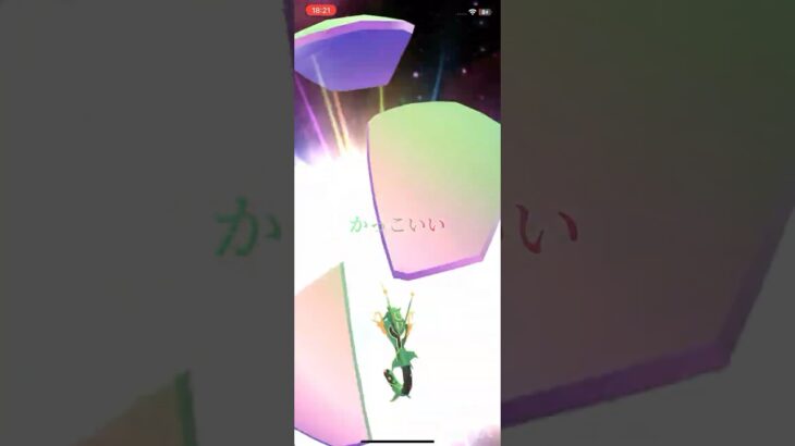 メガレックウザ結果！#ポケモンgo #ポケモンgo好きと繋がりたい #ポケモン #pokemongo