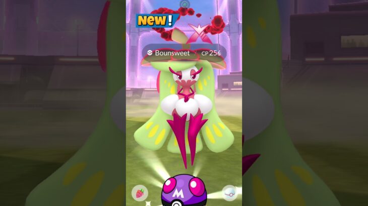 First Ever Dynamax Bounsweet & Tsareena Raid in Pokemon Go