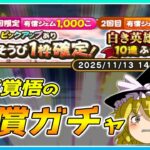 【ドラクエウォーク】まさかの神引き！？白き英雄装備有償ふくびき20連＋α【ゆっくり実況】