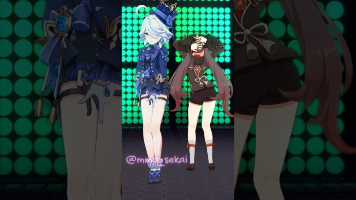 [MMD原神] Genshin Impact-Terminal Rangers-Furina & Hu Tao #hutao #furina #furinagenshinimpact #胡桃 #芙宁娜